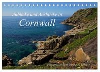 Produktbild: Anblicke und Ausblicke in Cornwall (Tischkalender 2027 DIN A5 quer), CALVENDO Monatskalender