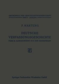 Produktbild: Deutsche Verfassungsgeschichte vom 15. Jahrhundert bis zur Gegenwart