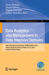 Produktbild: Data Analytics and Management in Data Intensive Domains