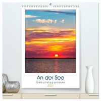 Produktbild: An der See Geburtstagsplaner (hochwertiger Premium Wandkalender 2027 DIN A2 hoch), Kunstdruck in Hochglanz