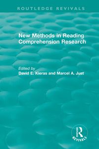 Produktbild: New Methods in Reading Comprehension Research