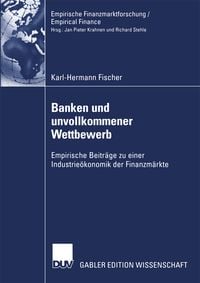 Produktbild: Banken und unvollkommener Wettbewerb