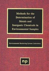 Produktbild: Methods for the Determination of Metals in Environmental Samples