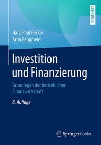 Produktbild: Investition und Finanzierung