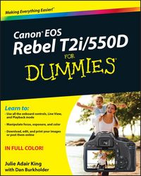 Produktbild: Canon EOS Rebel T2i / 550D For Dummies