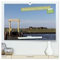 Produktbild: Wundersch&ouml;ne Hallig Hooge (hochwertiger Premium Wandkalender 2027 DIN A2 quer), Kunstdruck in Hochglanz