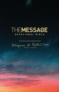 Produktbild: The Message Devotional Bible