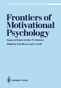 Produktbild: Frontiers of Motivational Psychology