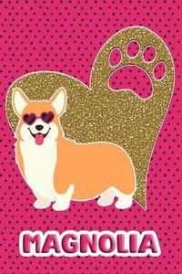 Bild vom Artikel Corgi Life Magnolia: College Ruled Composition Book Diary Lined Journal Pink vom Autor Foxy Terrier