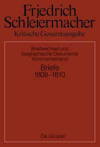 Produktbild: Briefwechsel 1808-1810