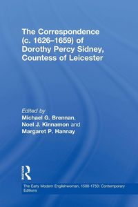 Produktbild: The Correspondence (c. 1626-1659) of Dorothy Percy Sidney, Countess of Leicester