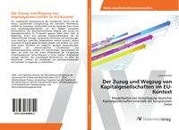 Produktbild: Der Zuzug und Wegzug von Kapitalgesellschaften im EU-Kontext