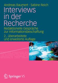 Produktbild: Interviews in der Recherche