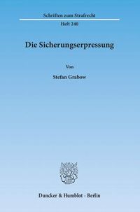 Produktbild: Die Sicherungserpressung.