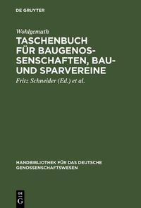 Produktbild: Taschenbuch f&uuml;r Baugenossenschaften, Bau- und Sparvereine