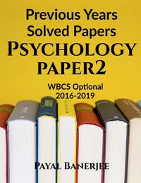 Produktbild: Previous Years Solved Papers-Psychology Paper 2