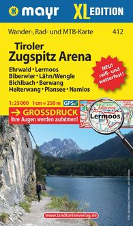 Produktbild: Tiroler Zugspitz Arena XL, Ehrwald, Lermoos, Biberwier, L&auml;hn/Wengle, Bichlbach, Berwang, Heiterwang, Plansee, Namlos