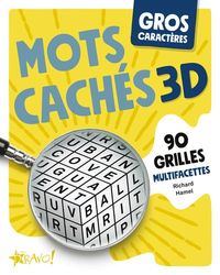 Produktbild: Mots cach&eacute;s 3D : 90 grilles multifacettes : gros caract&egrave;res
