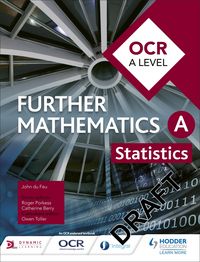 Produktbild: OCR A Level Further Mathematics Statistics