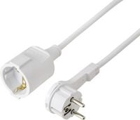 Produktbild: Sygonix SY-7170030 Strom Verl&auml;ngerungskabel 16A Wei&szlig; 2.00m H05VV-F 3G 1,5mm&sup2;