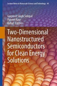 Produktbild: Two-Dimensional Nanostructured Semiconductors for Clean Energy Solutions