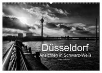Produktbild: D&uuml;sseldorf Ansichten in Schwarz-Wei&szlig; (Wandkalender 2027 DIN A2 quer), CALVENDO Monatskalender