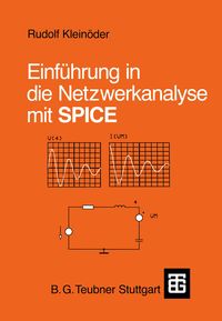 Produktbild: Einf&uuml;hrung in die Netzwerkanalyse mit SPICE