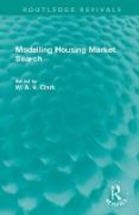 Produktbild: Modelling Housing Market Search
