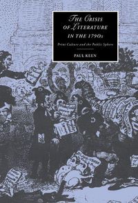 Produktbild: The Crisis of Literature in the 1790s