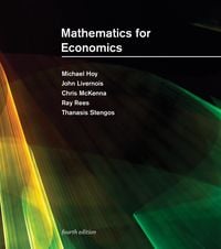 Produktbild: Mathematics for Economics, fourth edition