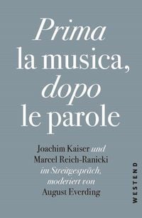 Produktbild: Prima la Musica, dopo le parole