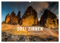Produktbild: Drei Zinnen. Sextner Dolomiten (Wandkalender 2027 DIN A2 quer), CALVENDO Monatskalender