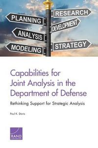 Produktbild: Capabilities for Joint Analysis in the Department of Defense
