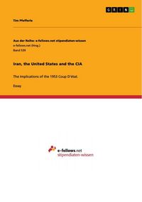 Produktbild: Iran, the United States and the CIA