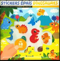Produktbild: Stickers &eacute;pais Dinosaures