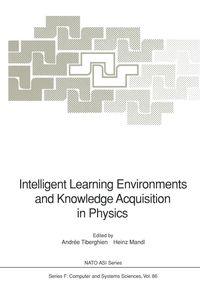 Produktbild: Intelligent Learning Environments and Knowledge Acquisition in Physics