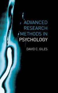 Produktbild: Advanced Research Methods in Psychology