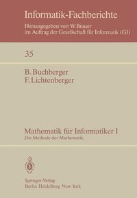 Produktbild: Mathematik f&uuml;r Informatiker I