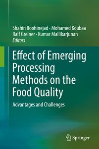 Produktbild: Effect of Emerging Processing Methods on the Food Quality
