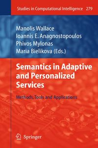 Produktbild: Semantics in Adaptive and Personalized Services