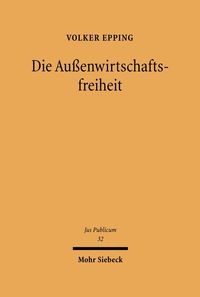 Produktbild: Au&szlig;enwirtschaftsfreiheit