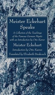 Produktbild: Meister Eckehart Speaks
