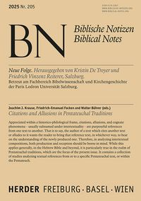 Produktbild: Citations and Allusions in Pentateuchal Traditions