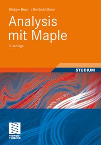 Bild vom Artikel Analysis mit Maple vom Autor Rüdiger Braun