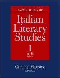 Produktbild: Marrone, G: Encyclopedia of Italian Literary Studies