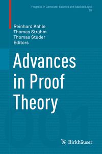 Produktbild: Advances in Proof Theory