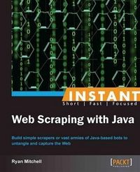 Produktbild: Instant Web Scraping with Java