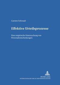 Produktbild: Effektive Urteilsprozesse