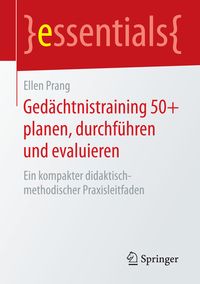 Produktbild: Ged&auml;chtnistraining 50+ planen, durchf&uuml;hren und evaluieren
