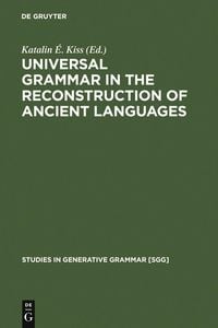 Produktbild: Universal Grammar in the Reconstruction of Ancient Languages
